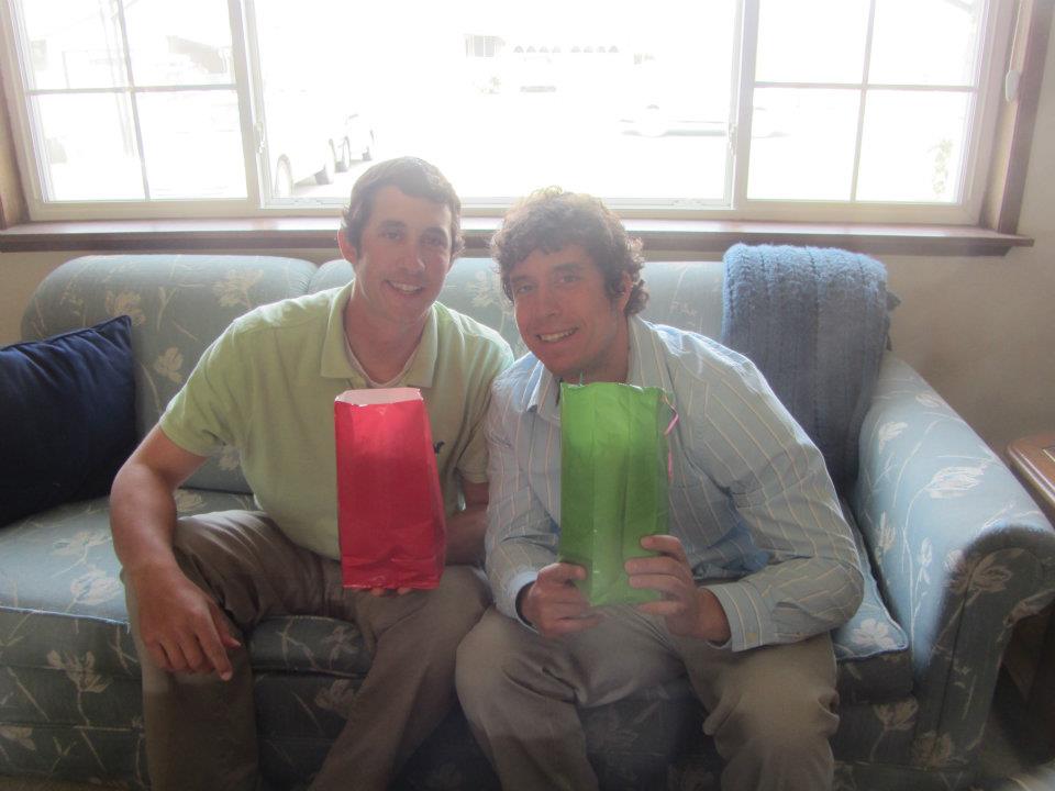 My brother and I on Easter Sunday last year.