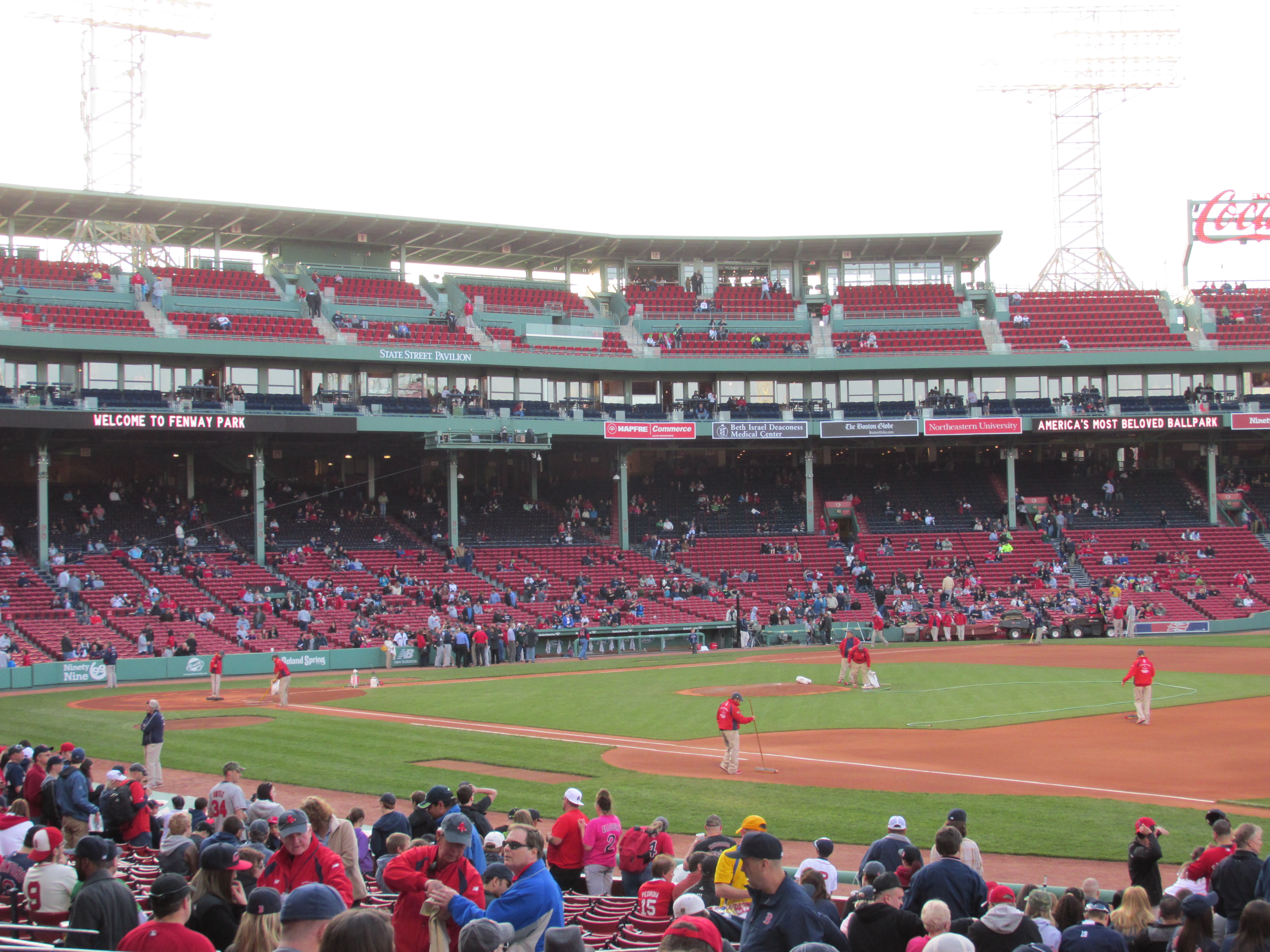 Fenway Park is looking nicer than ever.