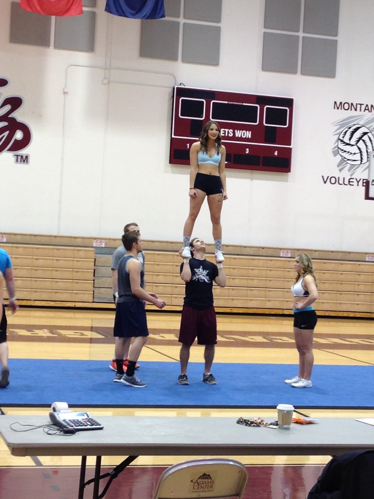 University of Montana Cheer Squad Don't Blink