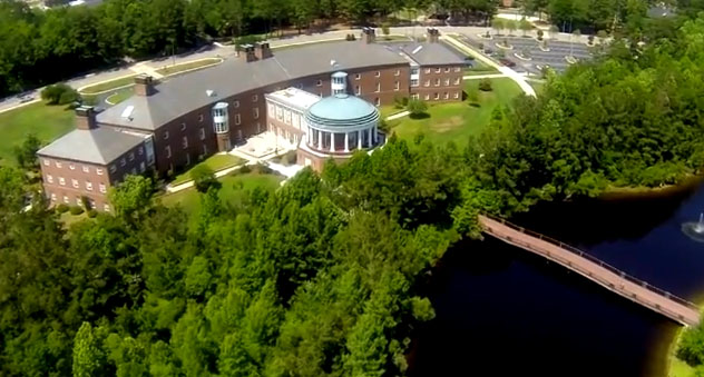 A look at our beautiful campus here at Coastal Carolina University from a quadcopter.