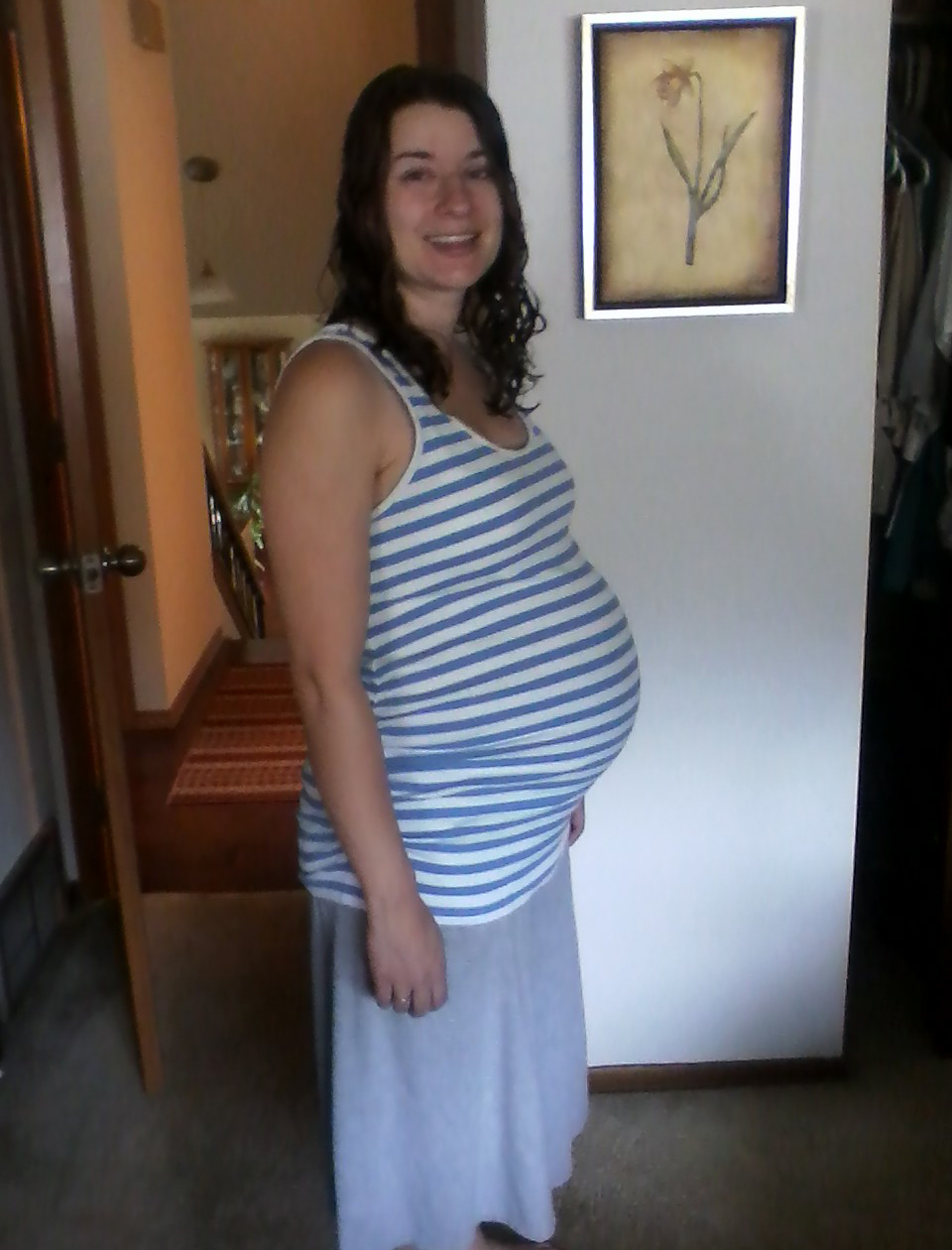 My sister will have her baby tomorrow.