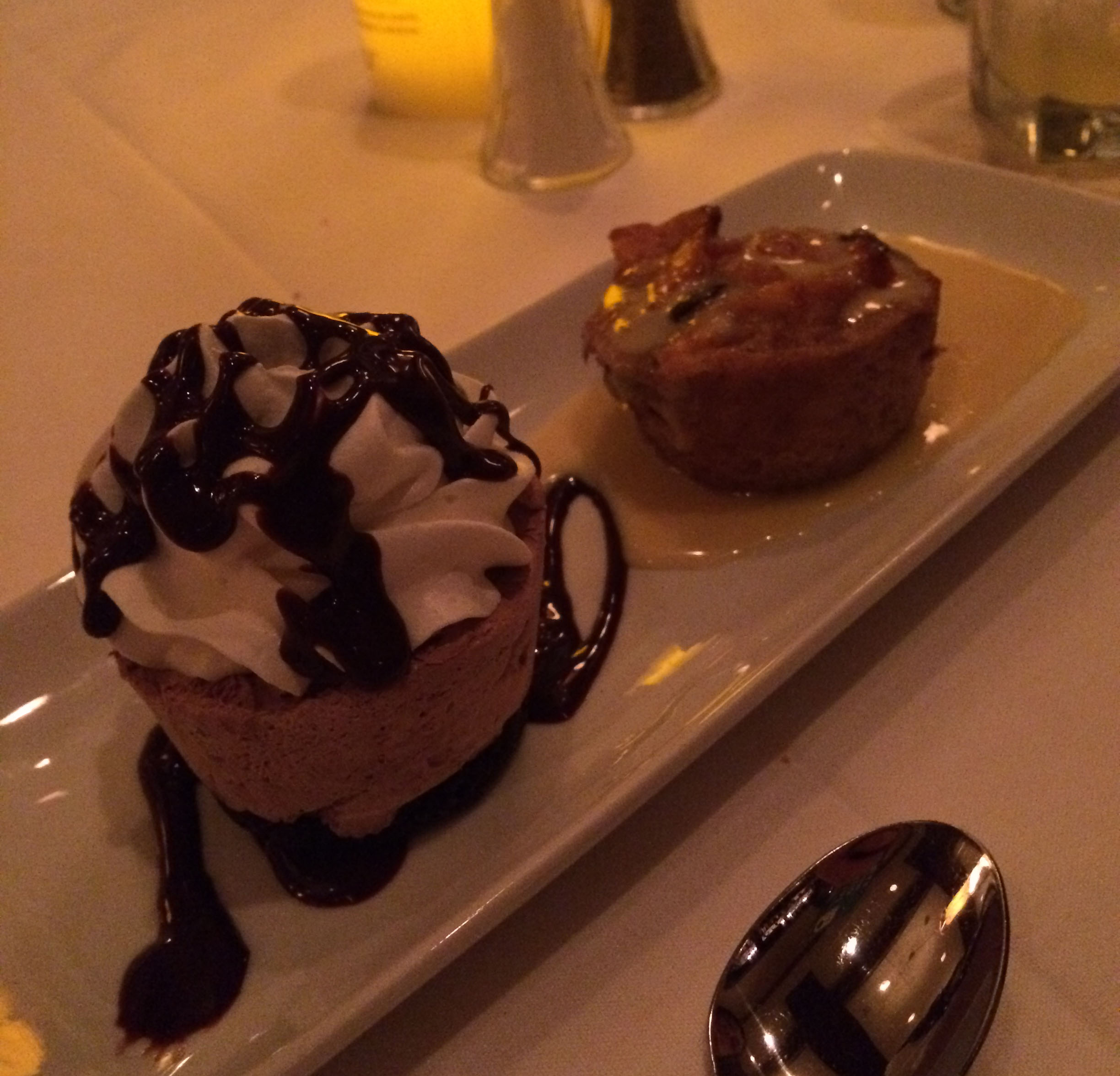 Even though I was crazy full, the dessert was my favorite part of the meal.