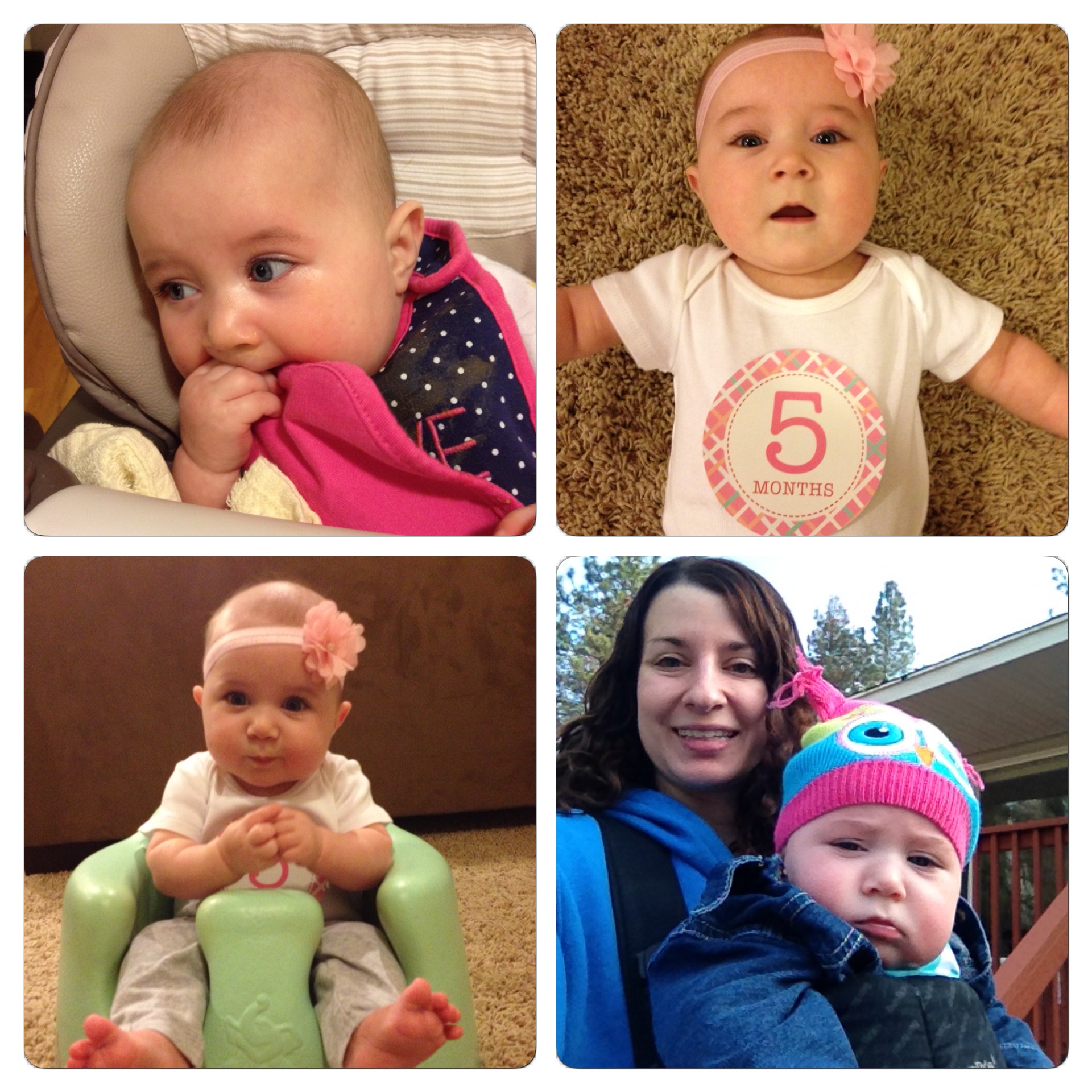 Mikayla is now five months old.
