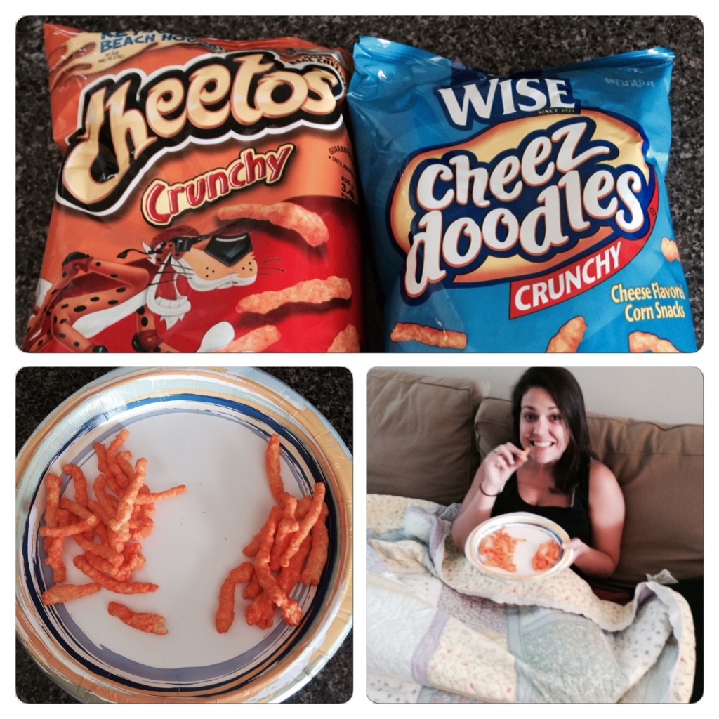 Cheez Doodles Don't Blink