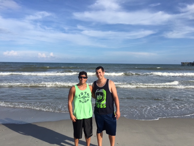 Nothing was better this month than having my brother visit me in Myrtle Beach.