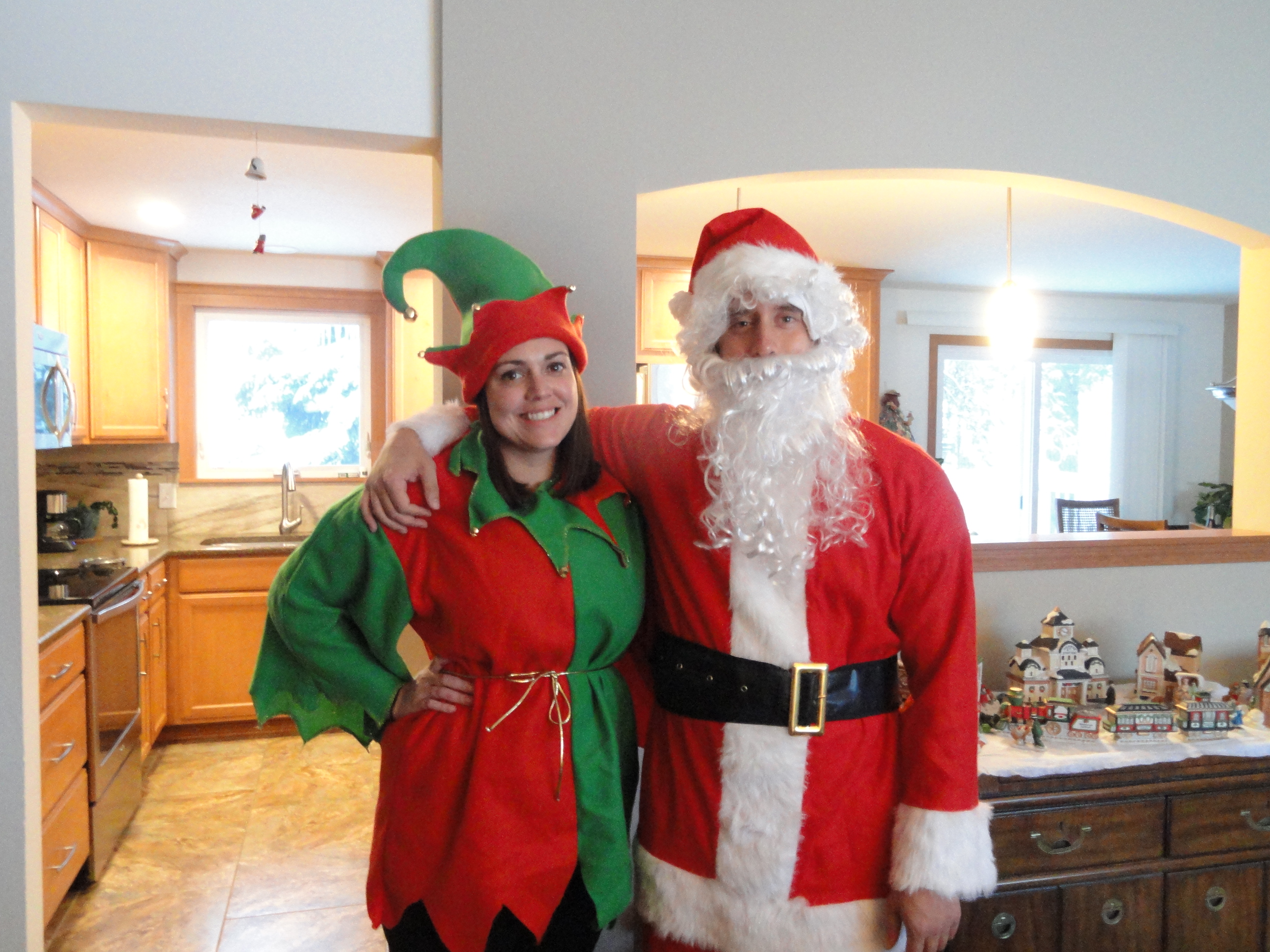 This is us before we left the North Pole and went to the Northeast Youth Center.
