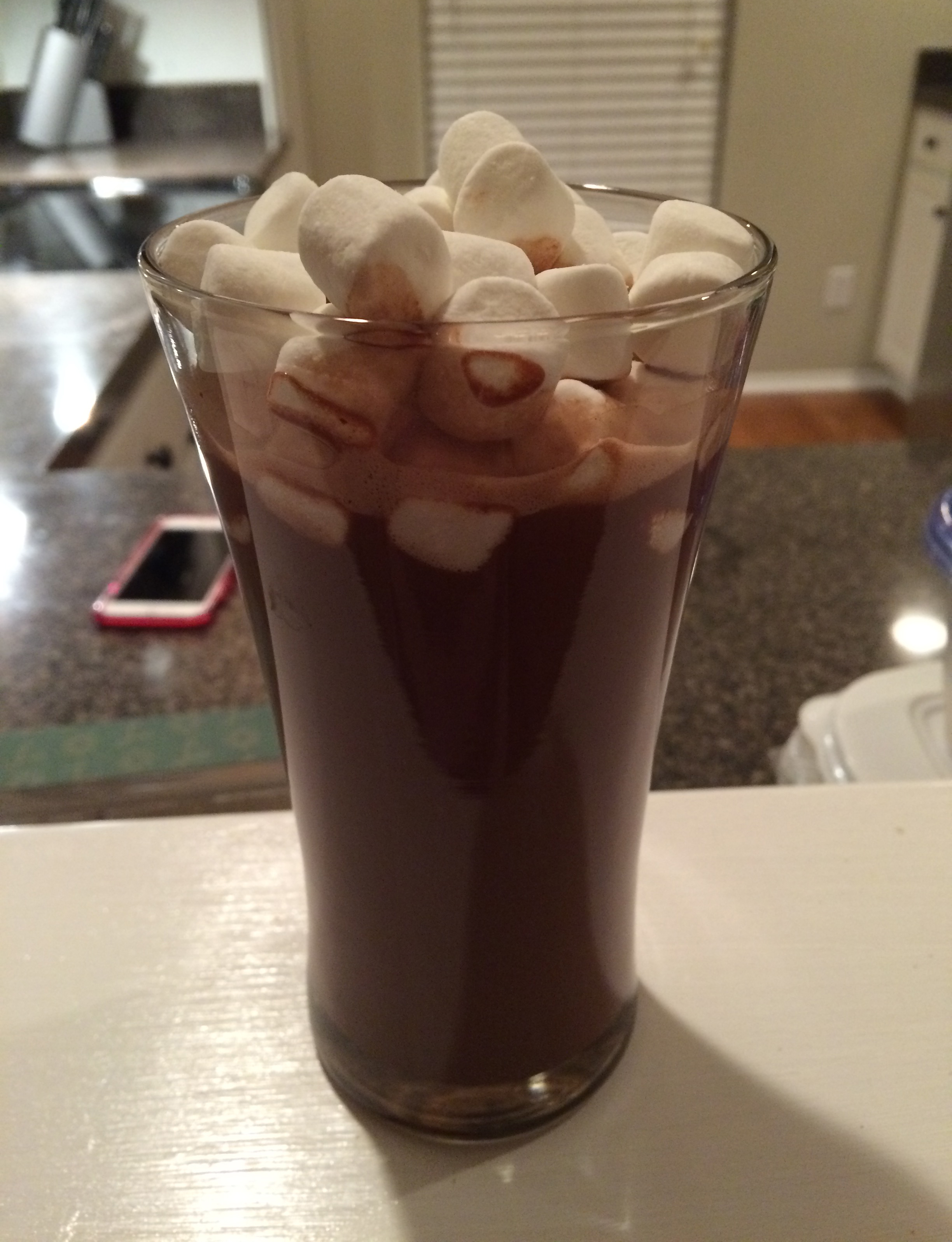 This was my delicious cup of hot chocolate I enjoyed at Sid's this past Saturday.