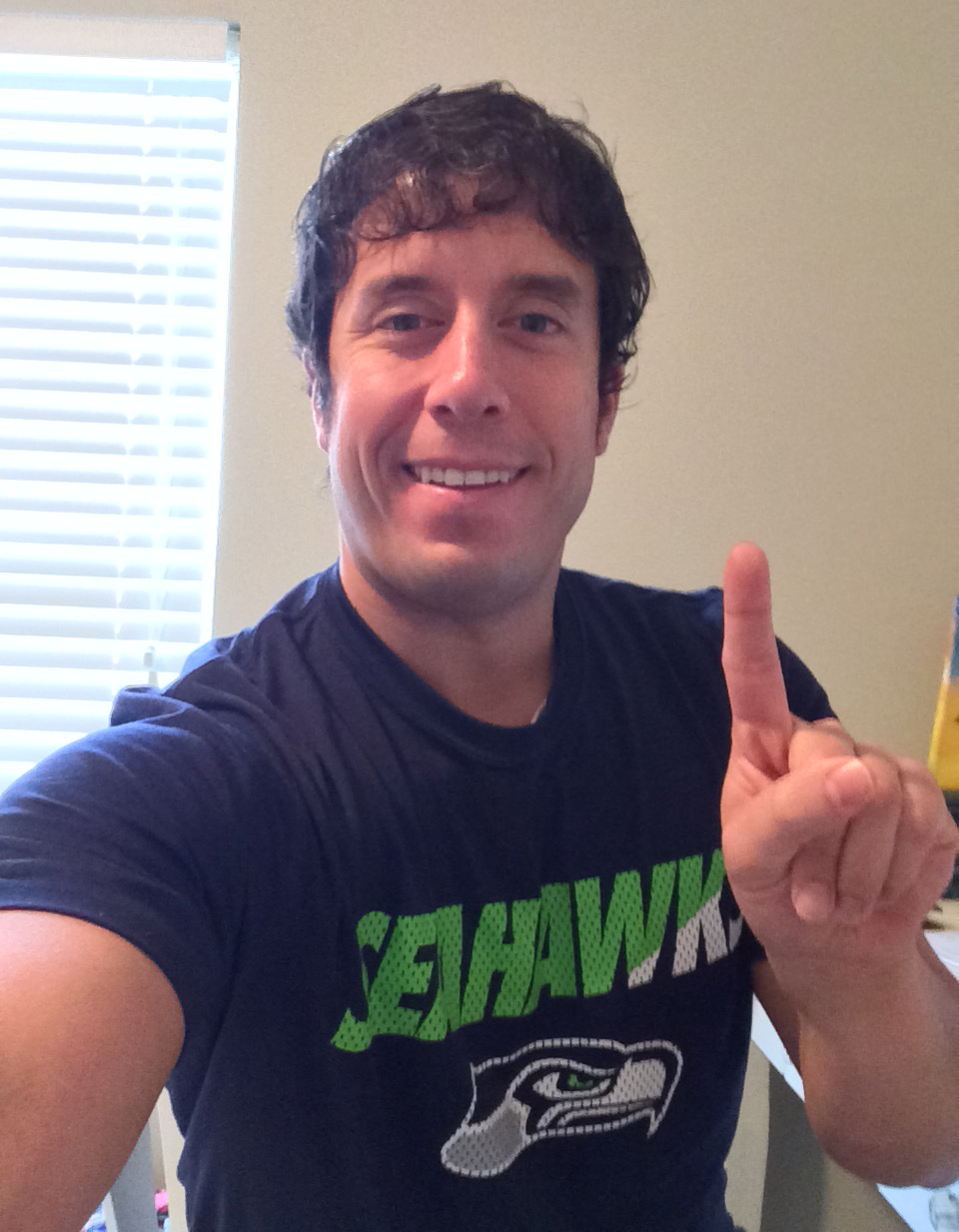 I am ready to cheer on the Seattle Seahawks today!