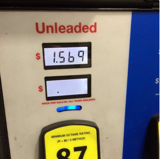 The price of gas in Myrtle Beach is a pretty good deal.