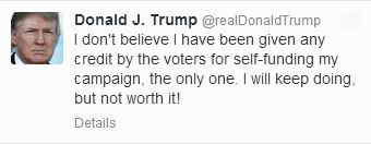 I think Trump could have killed his campaign with this tweet.