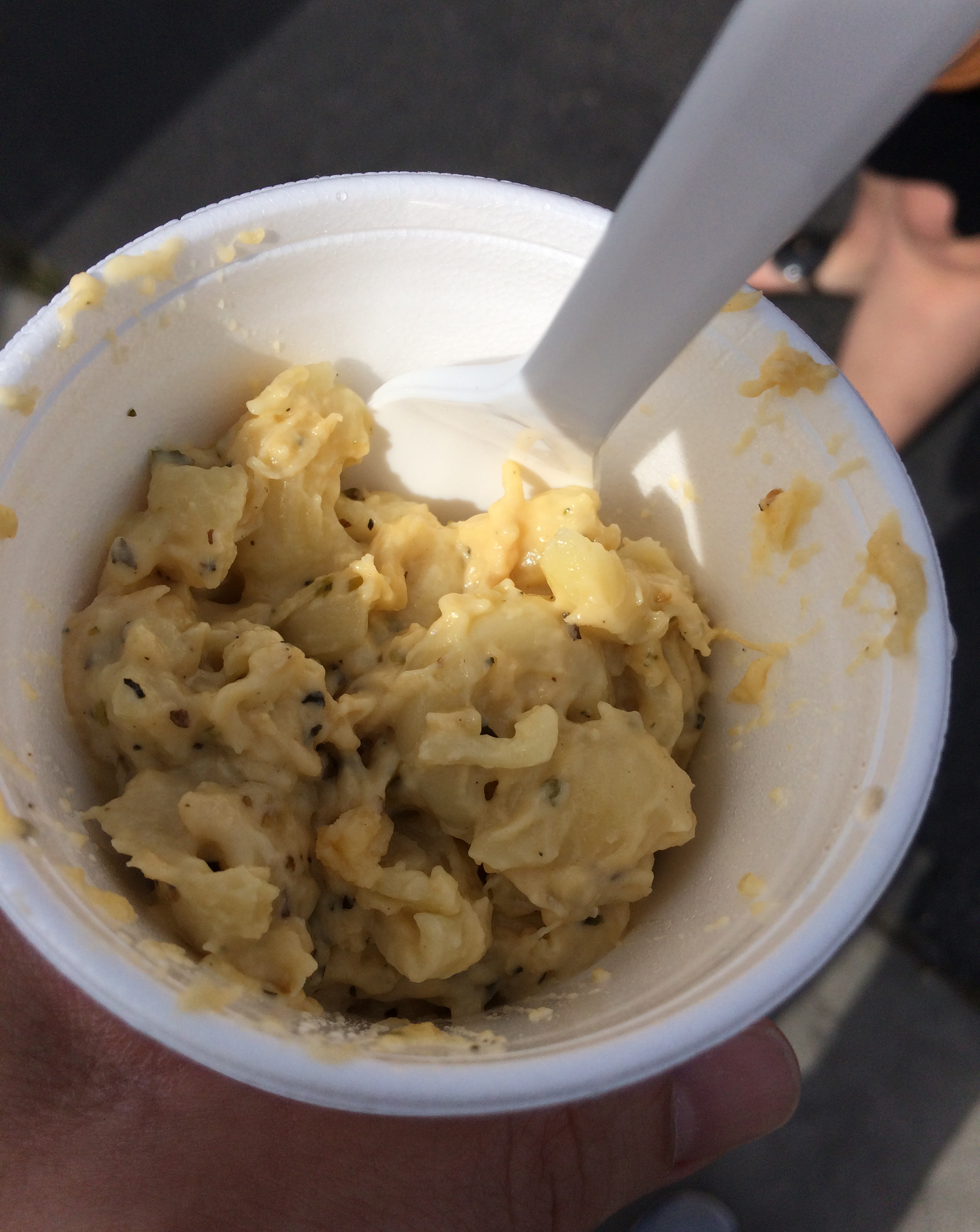 This chicken mac and cheese was incredible. It had terrific seasoning and was one of my favorites at the Surf Dreams Foundation Mac-N-Cheese Cook Off