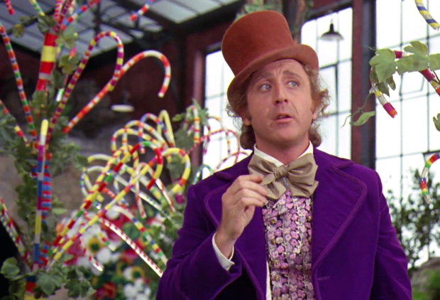 Although not my favorite movie, Gene Wilder does put on quite the performance in "Willy Wonka and the Chocolate Factory."