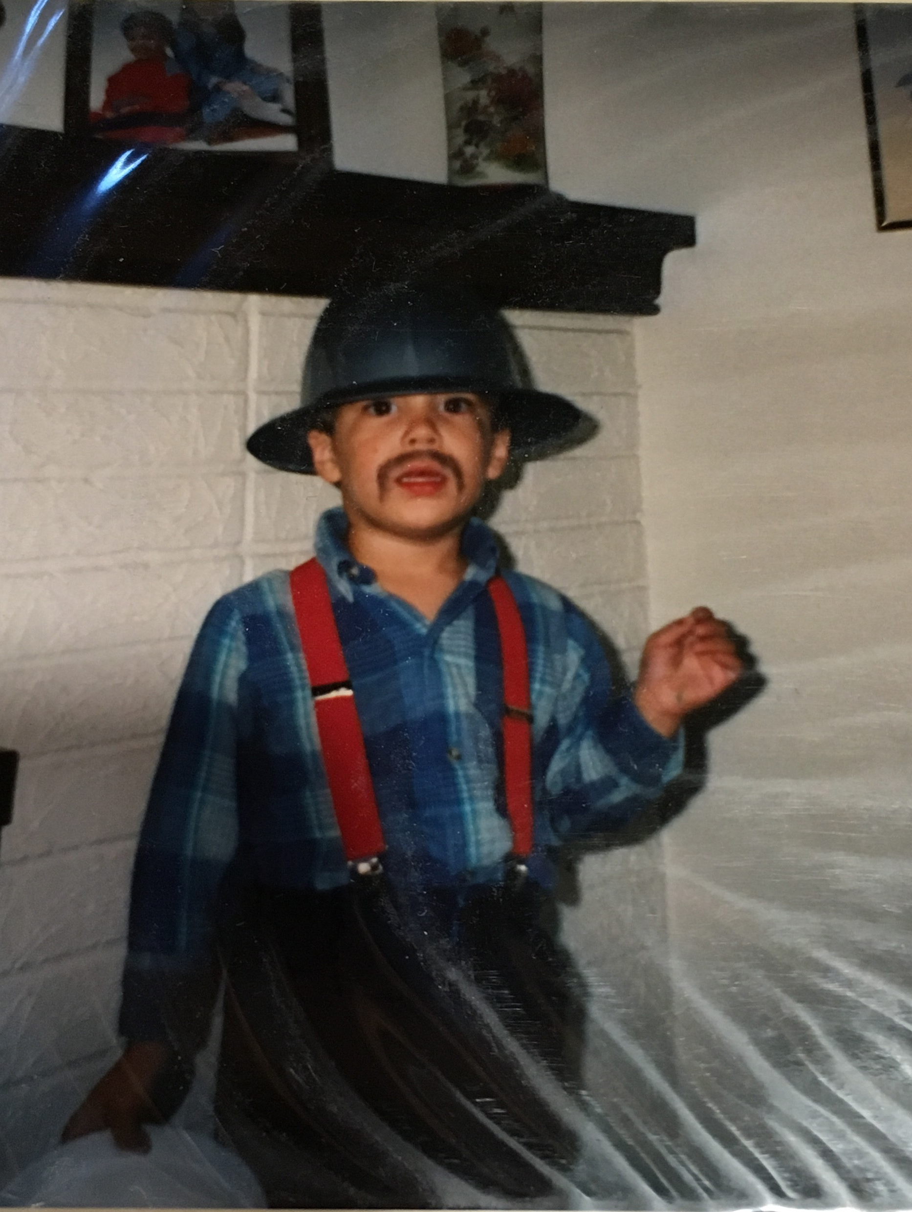 That one year I dressed up as a construction worker.