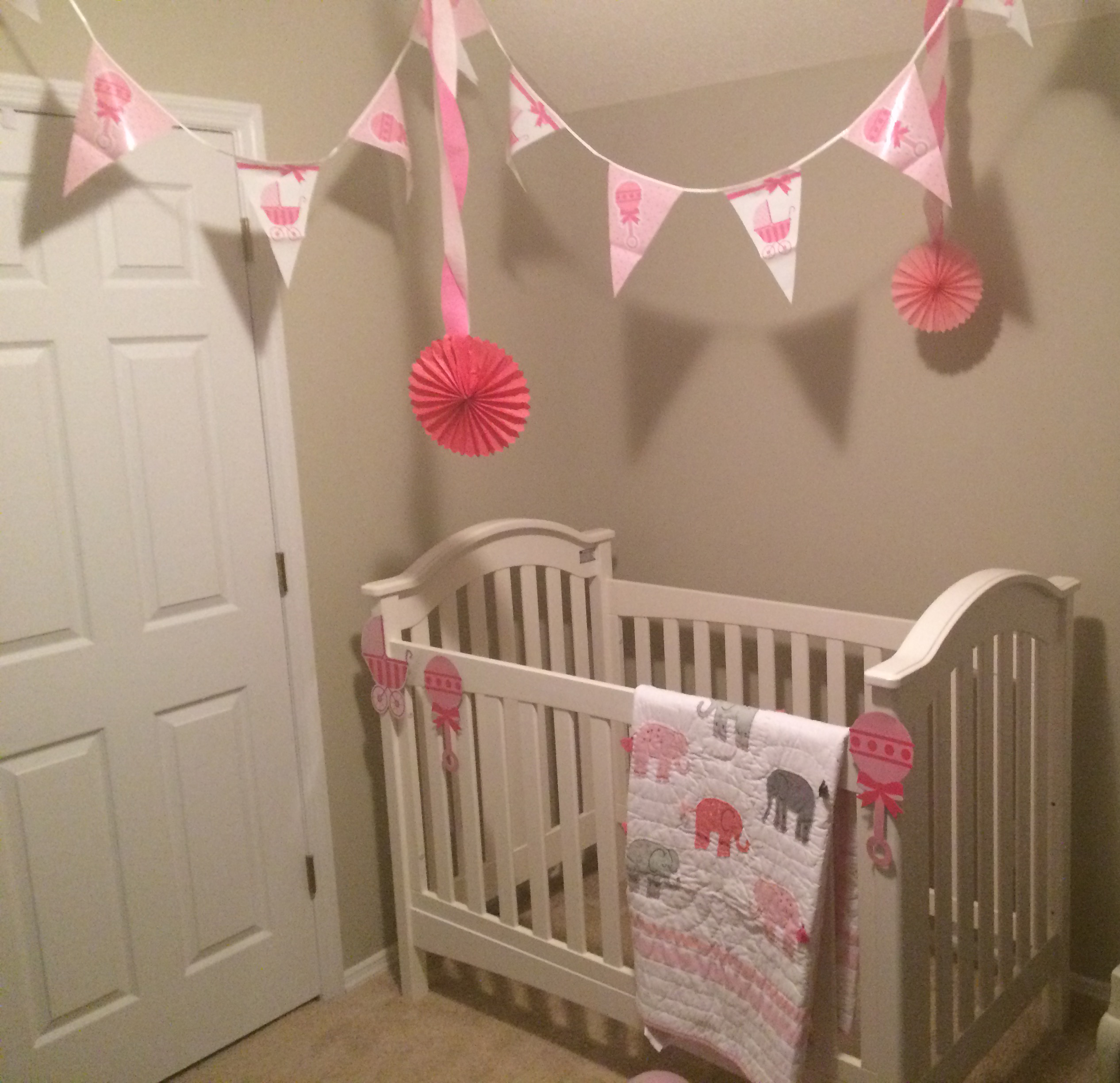 We will soon be blessed with a baby daughter. We can't wait to start creating our nursery.