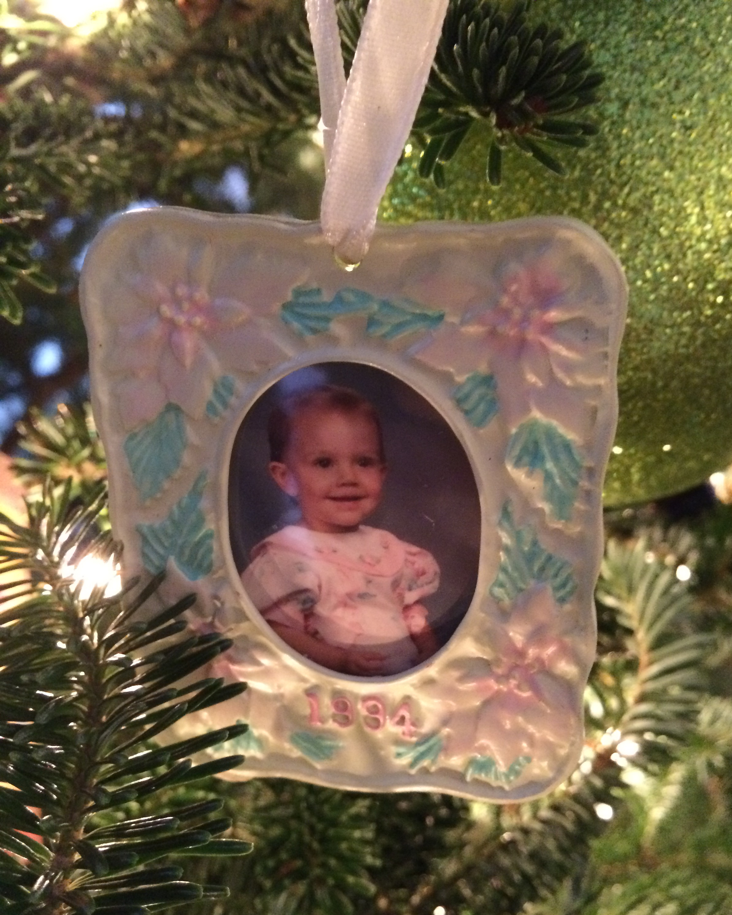 I love looking at this ornament that depicts a young Sid.