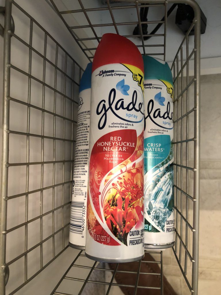 Glade air freshener Don't Blink