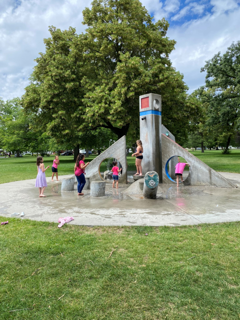 Splash Pads in Spokane Don't Blink