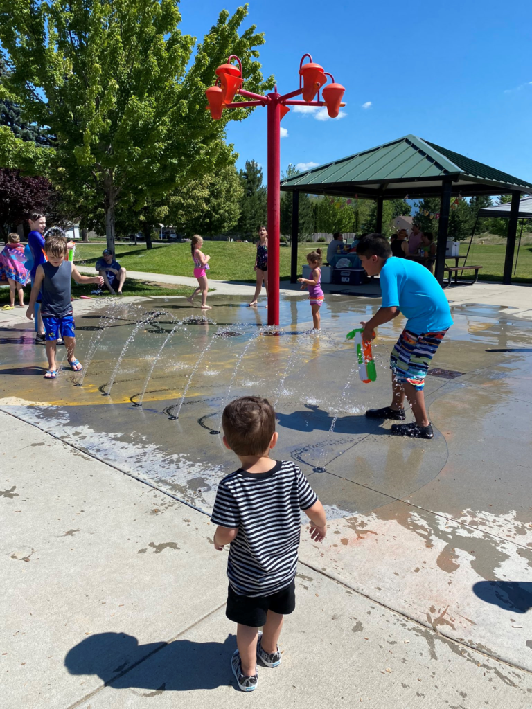 Splash Pads in Spokane Don't Blink