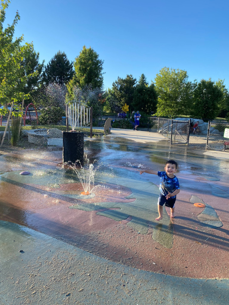 Discovery Park Splash Pad Spokane Valley Don't Blink